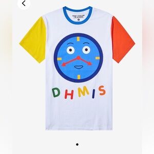 Don't Hug Me I'm Scared Tony The Talking Clock Color-Block T-Shirt